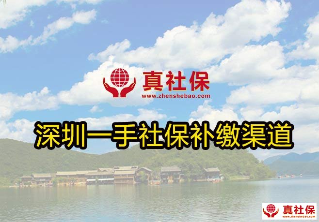 深圳一手社保補繳渠道