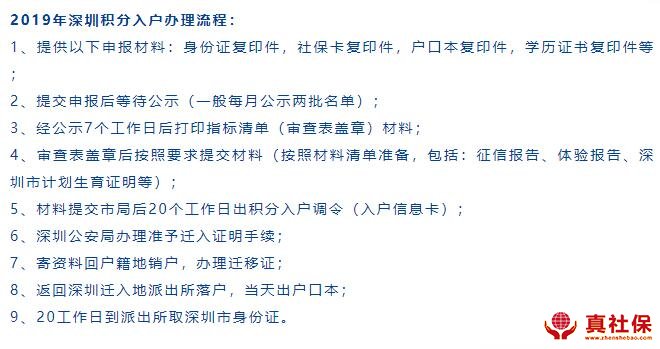 入戶(hù)的辦理流程與好處