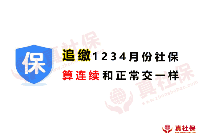 深圳社保追繳1、2月、3月、4月社保。