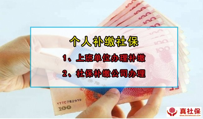 個人社保補(bǔ)繳